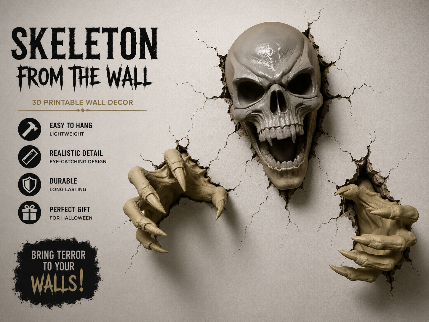 Skeleton From the Wall - 1