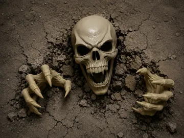 Adorno temático: Skeleton From the Wall — vista de referencia 3