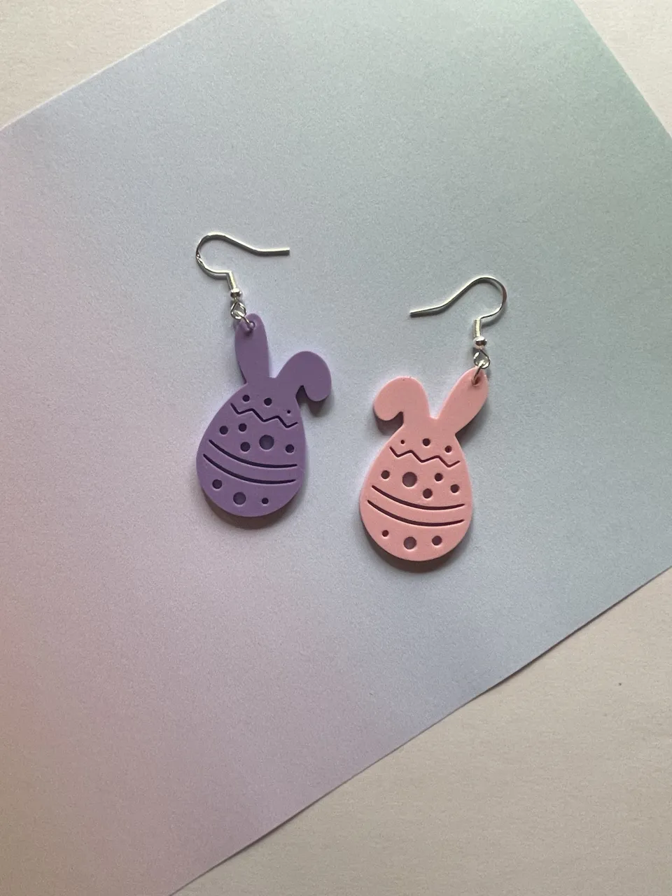 Earrings Bunny Egg view 2
