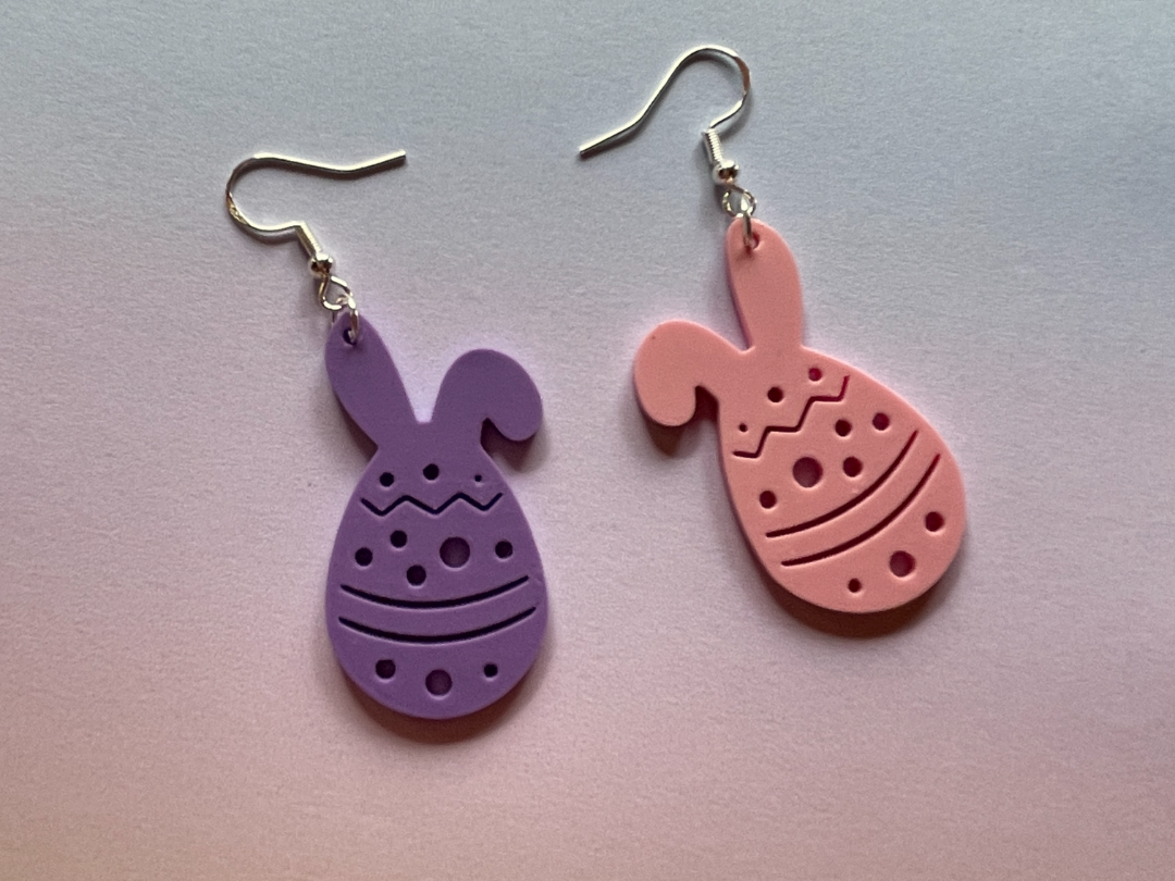 Earrings Bunny Egg