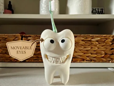 Cartoon Toothbrush Holder