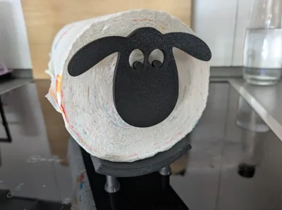 Shaun (Sheep) Kitchen Roll Holder for 27cm
