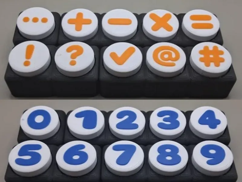 Number & Symbol Clicker Pack – Learning Fidgets