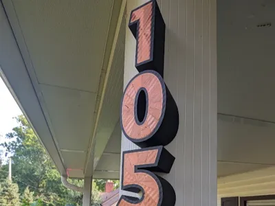 Post Corner Address Numbers (DECO)