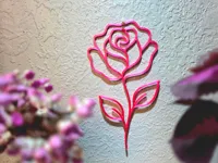 Déco murale rose minimaliste — photo 2