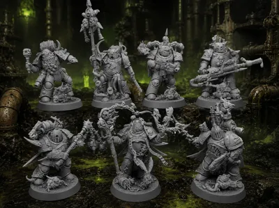 Seven Little Grandsons Plague Legion Squad