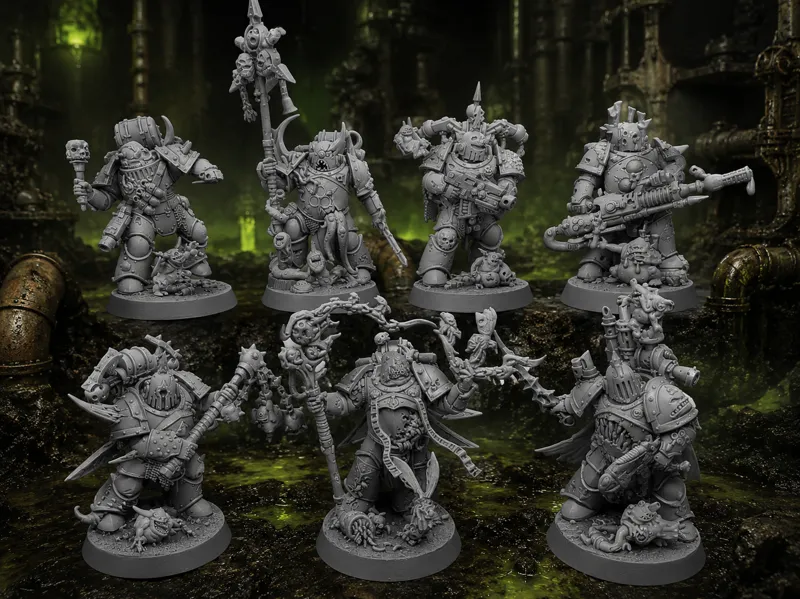 Seven Little Grandsons Plague Legion Squad