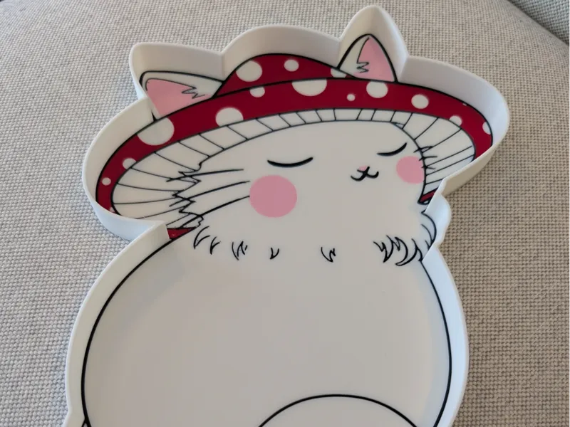 MushRoom Cat Catch All Tray