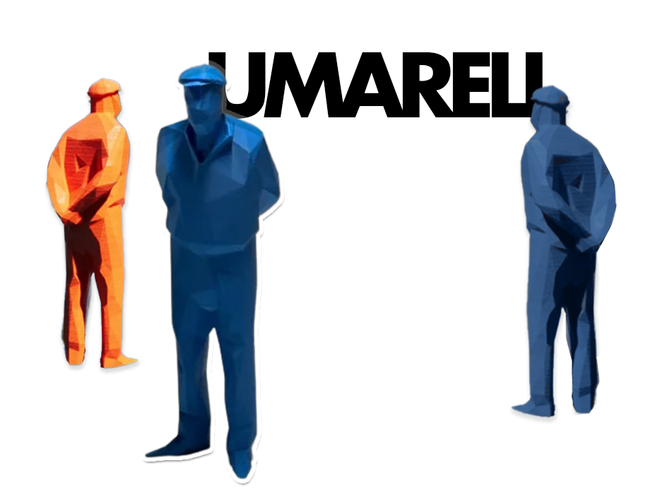 not a Umarell - The Old Site Watcher with a Cap