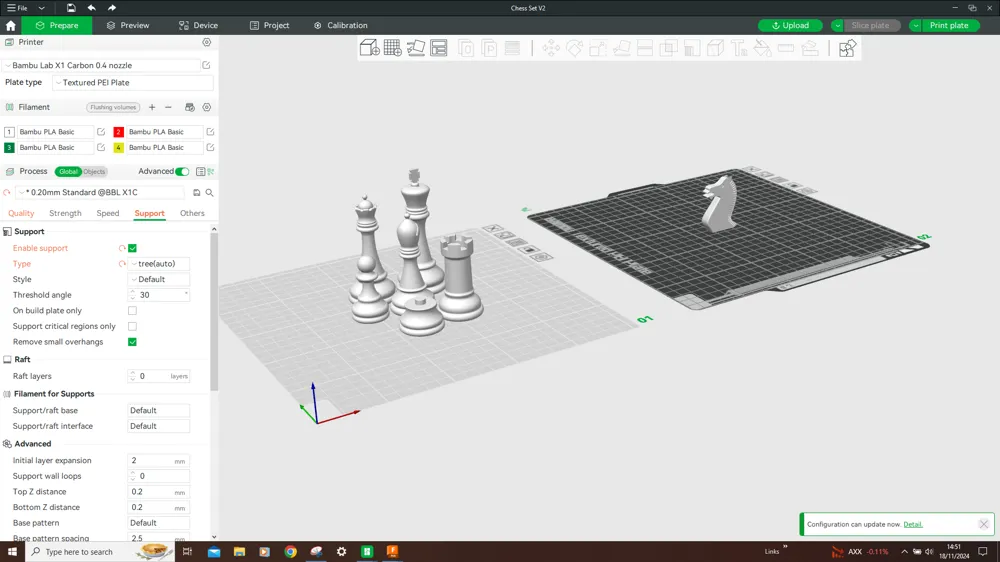 Chess Pieces V2 - Free 3D Print Model - MakerWorld