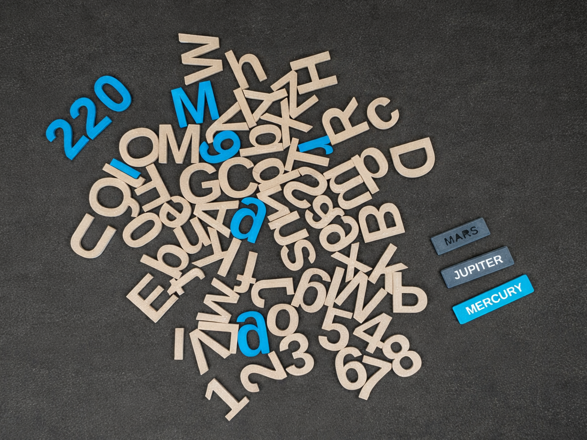 Custom letters, numbers & name tags (OpenSCAD)