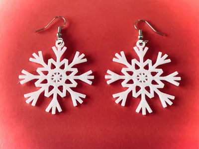 Snowflake Earrings