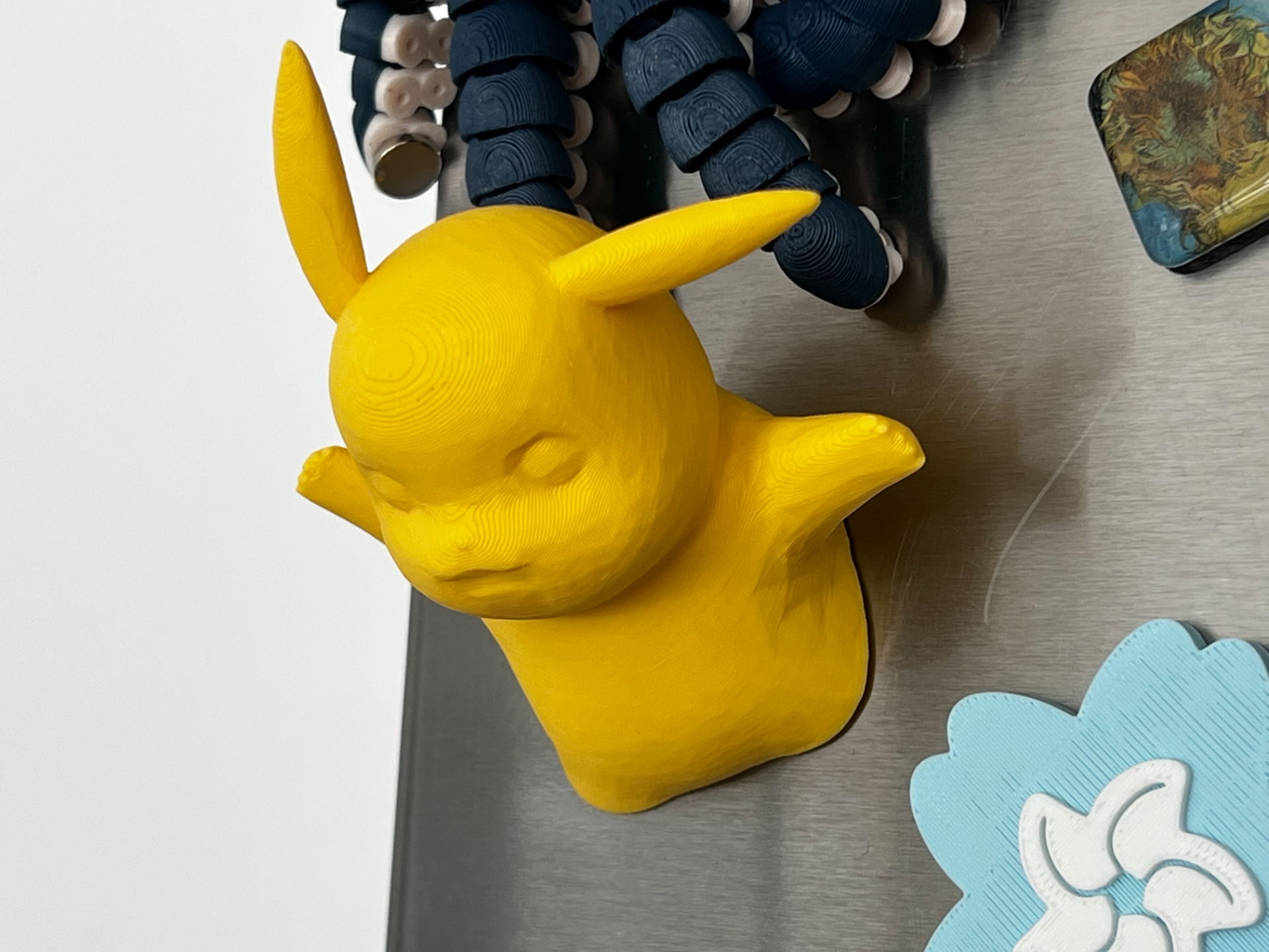 Low Poly Pikachu Magnet