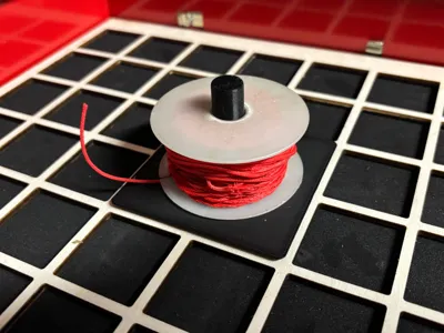 Gridfinity Holder for Mason's Line (Maurerschnur)