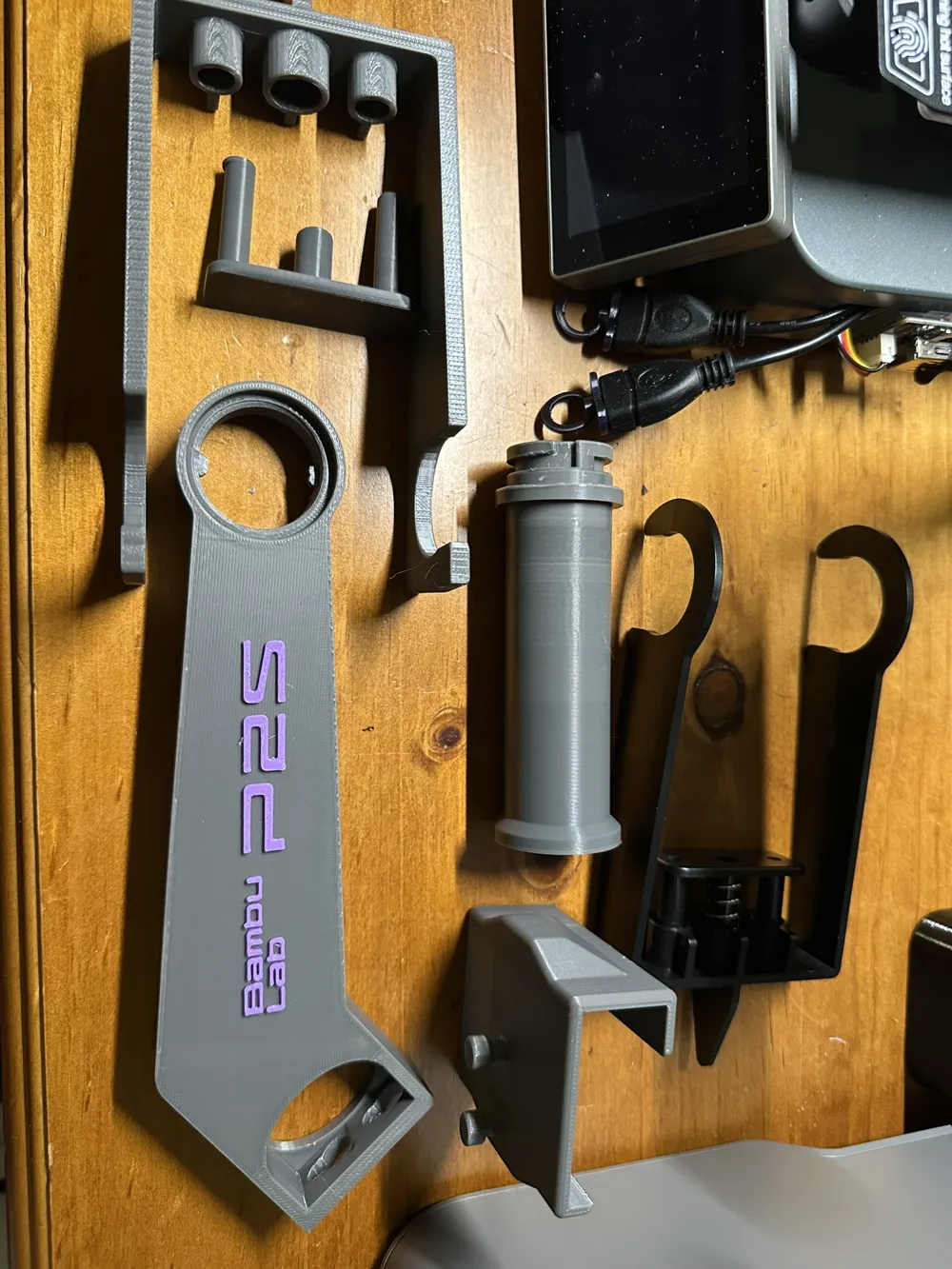 P2S Top spool holder for BLV Riser - Free 3D Print Model - MakerWorld
