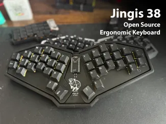 Ergonomic Keyboard - Jingis38