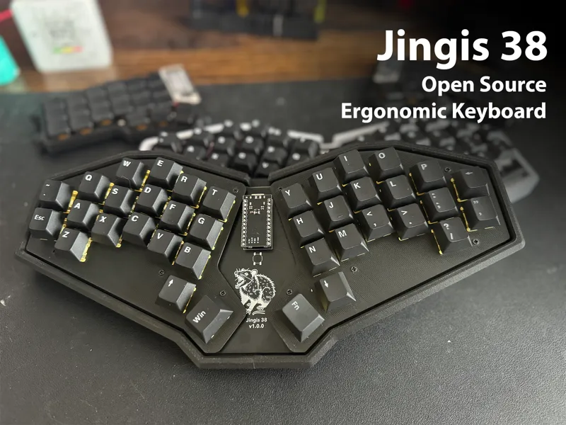 Ergonomic Keyboard - Jingis38
