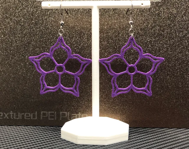 Flower earrings no AMS, 0,4 mm nozzle