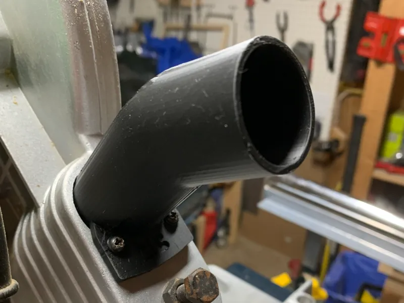 SCMS10L Miter Saw Dust Duct Replacement