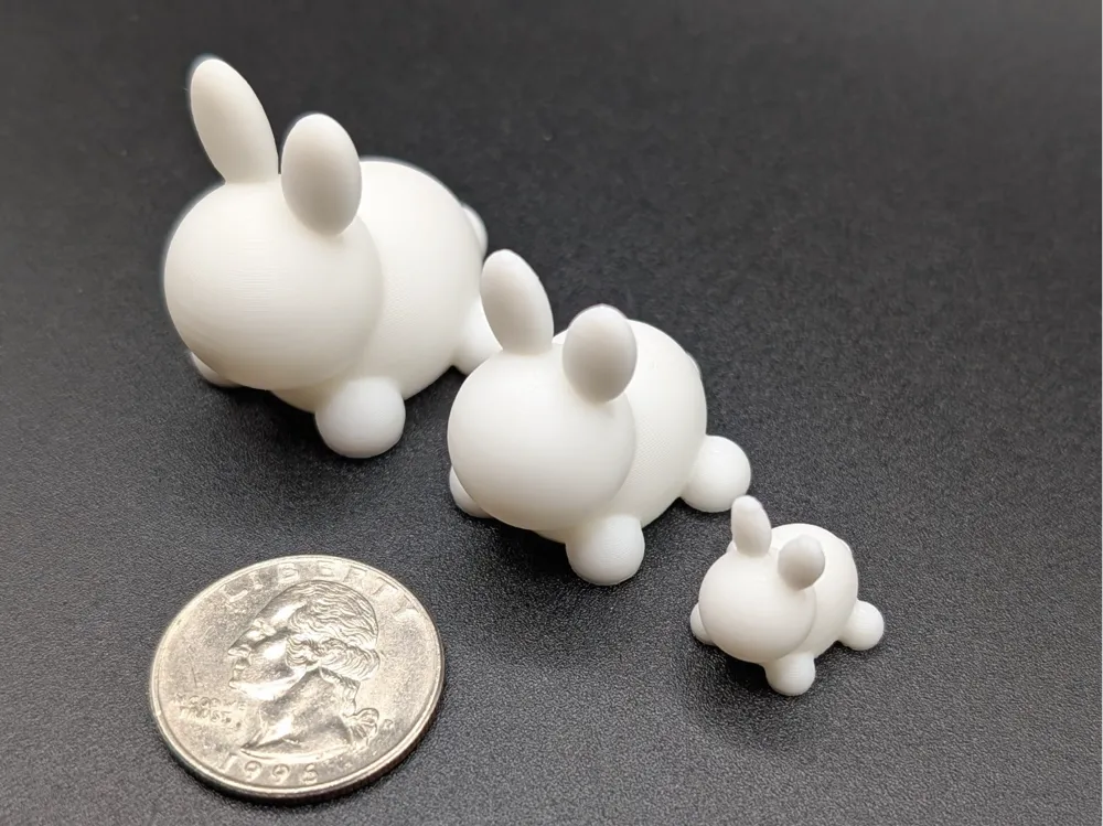 Minimalist Bunny - Free 3D Print Model - MakerWorld