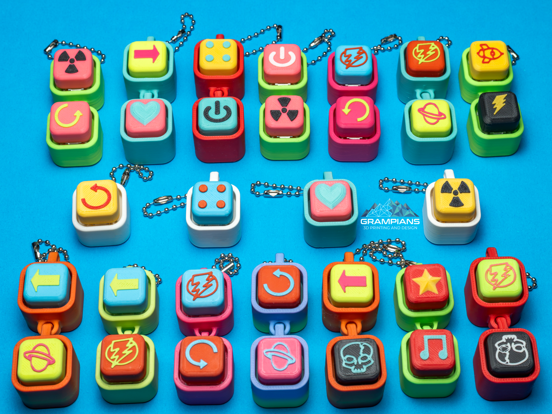 Mix & Match Fidget Clicker - Mega Full Set!