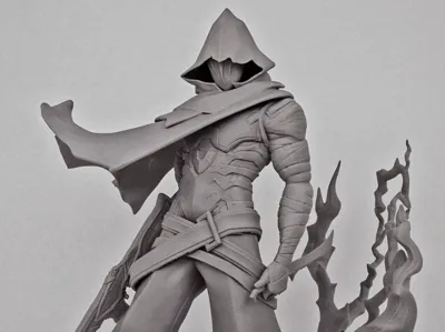 Valorant Omen Original Artwork Design Figurine Model