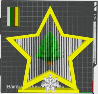 Suspended Christmas Tree