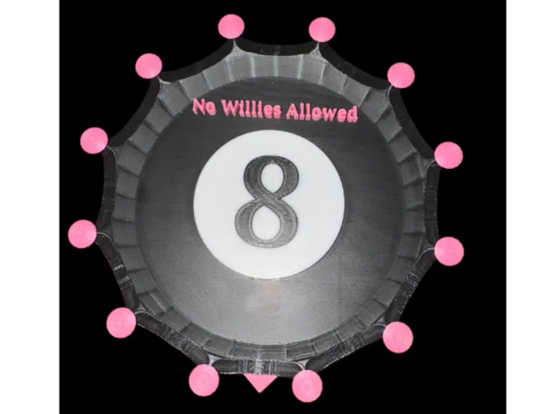 Billiards 8-Ball Marker