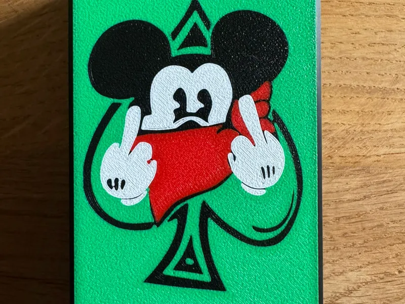 Ammo box slide 9mm 50 pieces mickey mouse