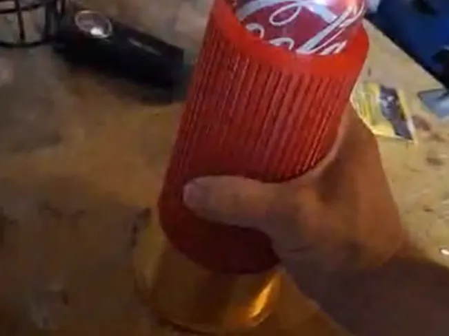 12 gauge double stack beer koozie