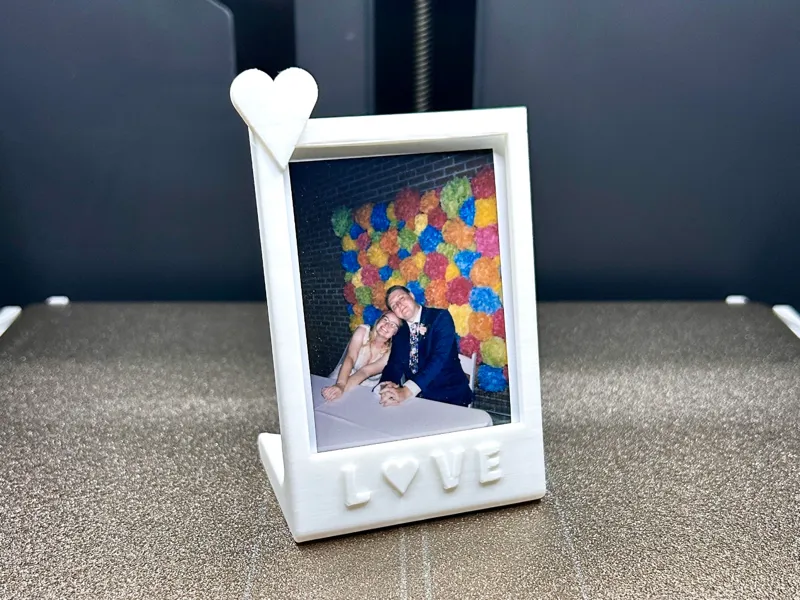 Love Polaroid Photo Frame