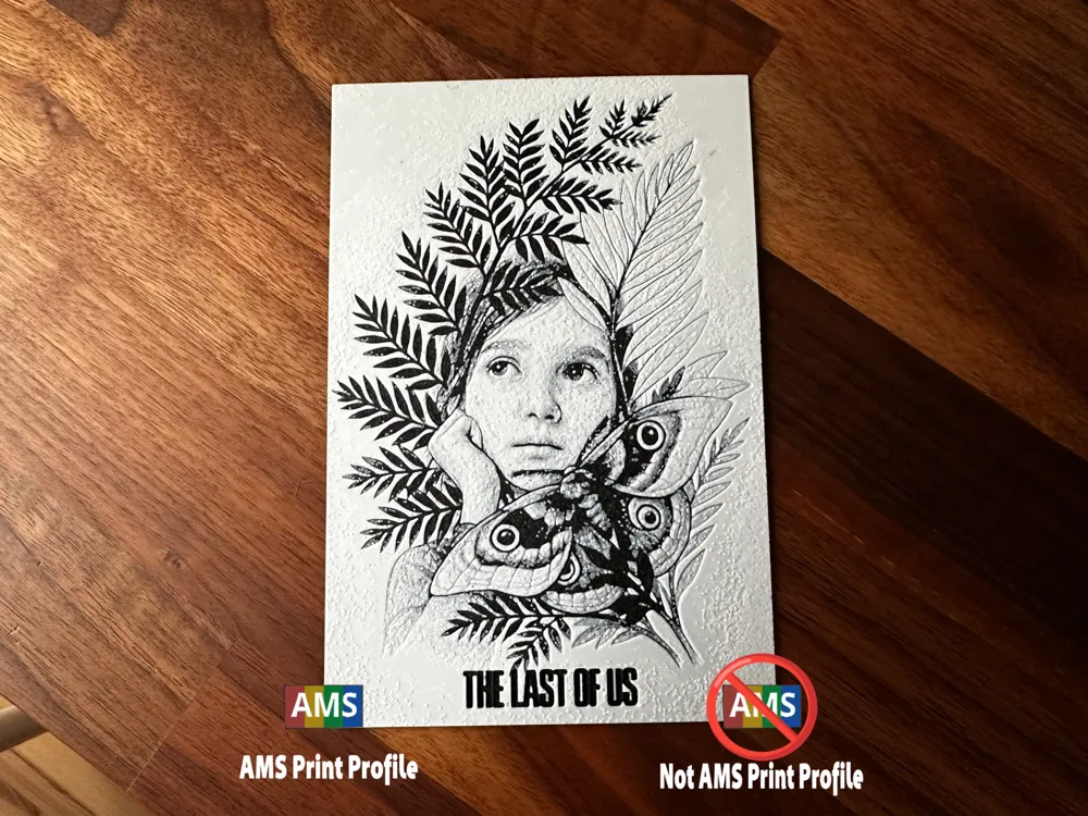 The Last of Us Ellie Young Tattoo Art as Hueforge by 3DRiccardo ...
