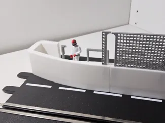 Carrera Slotcar Pitwall End V1