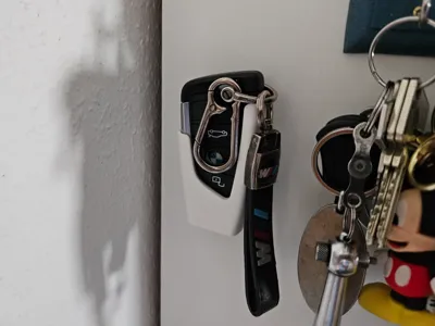Wall Mount for BMW Key e.g. 3-series G-series