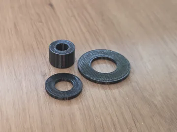 Modelo para impresión 3D: Universal customizable washer / spacer / gasket — vista de referencia 3