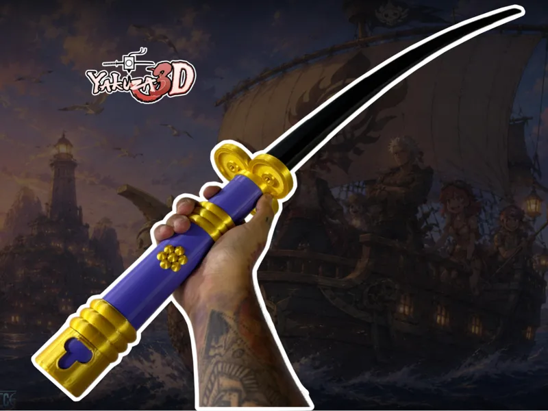 (Zoro ENMA inspiración) Katana plegable definitiva