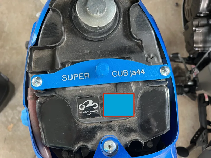 Honda Super Cub Seat Stopper