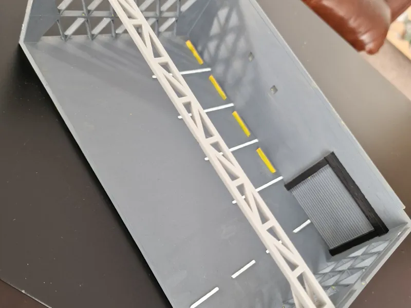 Stackable Garage With Gate - Custom Logos 