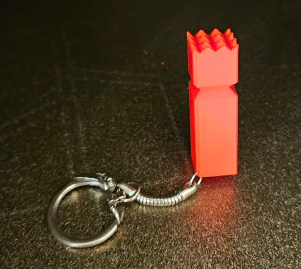 Porte-clés roi du kubb
