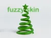 fuzzy christmas tree