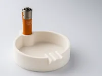 Cendrier avec porte-briquet — photo 2