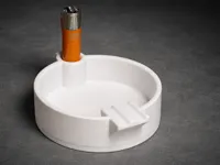Cendrier avec porte-briquet — photo 1