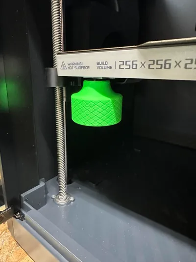 X1/P1 Bed Leveling Tramming Knob by Timinsk - MakerWorld