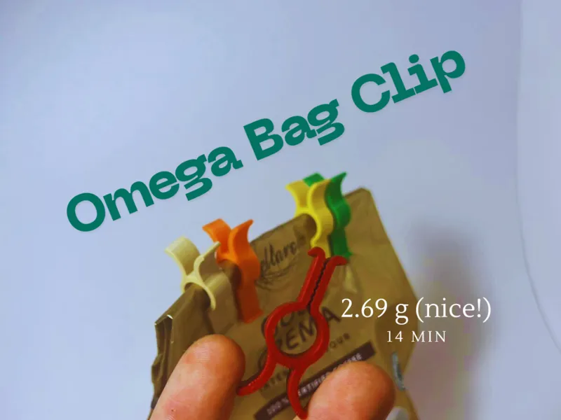 Bag Clamp & Seal – Omega Organizer Clip