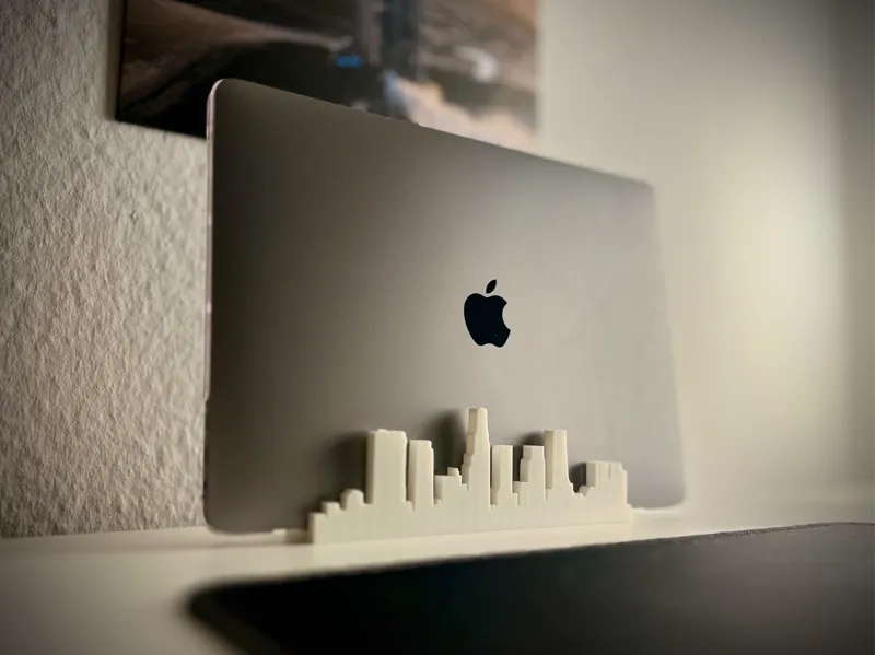 Los Angeles Skyline Laptop Stand