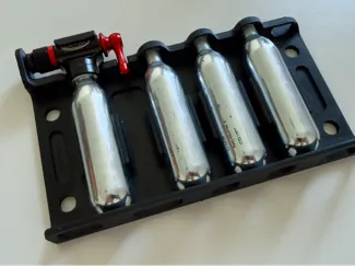 CO2 Cartridge Holder for 16g Bottles – 4 Cylinders