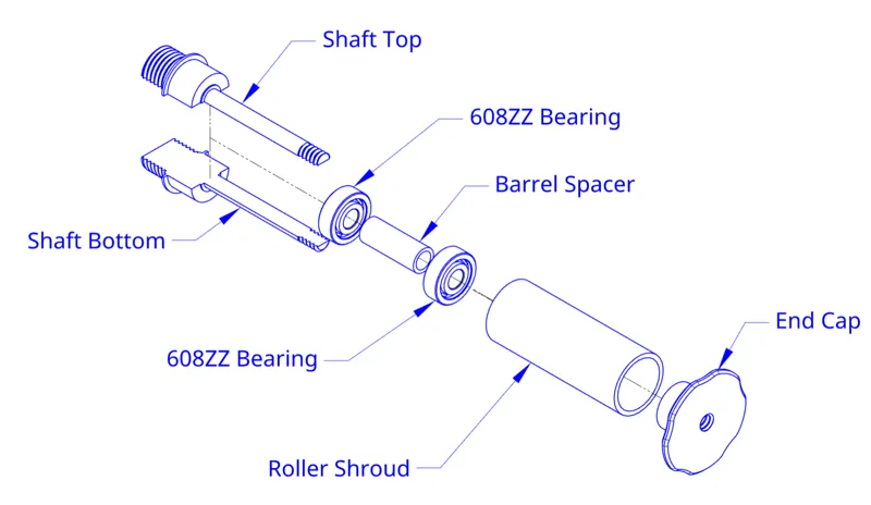 A1 Bearing Spool Holder 
