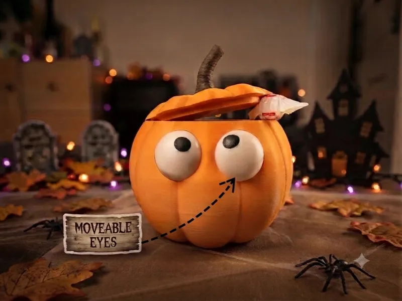 Cartoon Pumpkin Box