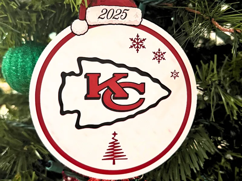 Chiefs Ornament