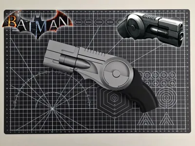 Batman Arkham Grapnel Gun